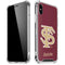 Florida State FSU Seminoles Initials iPhone XS Max Clear Case