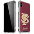 Florida State FSU Seminoles Initials iPhone XS Max Clear Case