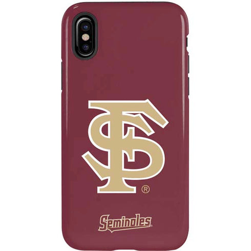 FSU Seminoles Initials iPhone XS Pro Case
