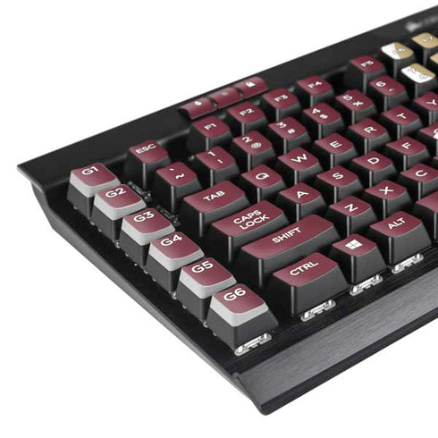 Florida State FSU Seminoles Initials K95 RGB PLATINUM Mechanical Gaming Keyboard Skin