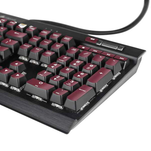 Florida State FSU Seminoles Initials K95 RGB PLATINUM Mechanical Gaming Keyboard Skin