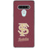 Florida State FSU Seminoles Initials LG Stylo 6 Clear Case