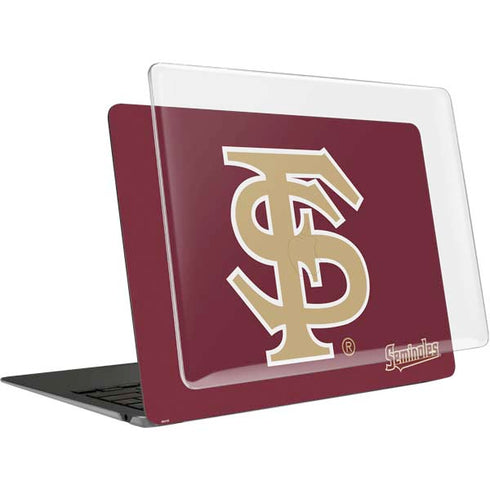 Florida State FSU Seminoles Initials MacBook Air 15in (2023-2025) Case plus Skin