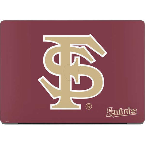 Florida State FSU Seminoles Initials MacBook Pro 14in (2021-24) Skin