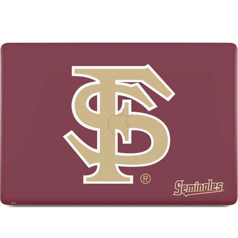 Florida State FSU Seminoles Initials Apple MacBook Pro 15-inch Skin