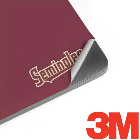 Florida State FSU Seminoles Initials Apple MacBook Pro 15-inch Skin
