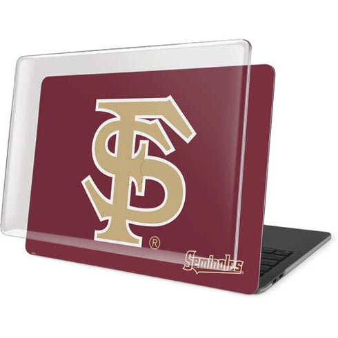 Florida State FSU Seminoles Initials MacBook Pro 15in (2016-19) Case plus Skin