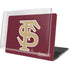 Florida State FSU Seminoles Initials MacBook Pro 15in (2016-19) Case plus Skin