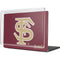 Florida State FSU Seminoles Initials MacBook Pro 16in (2021-25) Case plus Skin