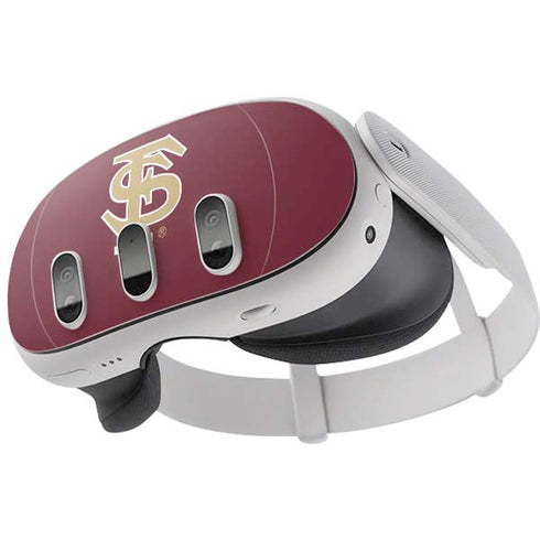 Florida State FSU Seminoles Initials Meta Quest 3 Skin