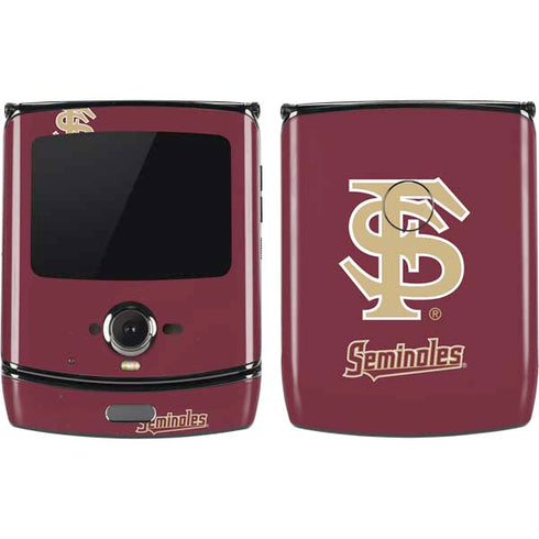 Florida State FSU Seminoles Initials Motorola RAZR Skin