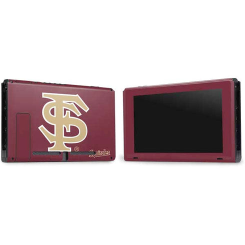 FSU Seminoles Initials Nintendo Switch Bundle Skin
