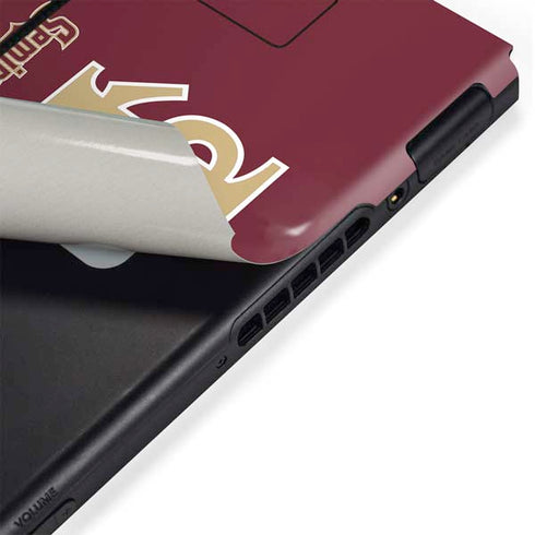 FSU Seminoles Initials Nintendo Switch Bundle Skin
