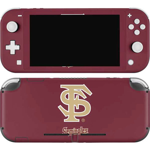 FSU Seminoles Initials Nintendo Switch Lite Skin