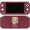 FSU Seminoles Initials Nintendo Switch Lite Skin