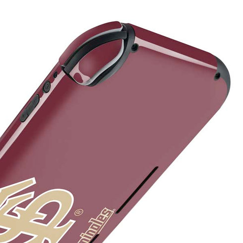 FSU Seminoles Initials Nintendo Switch Lite Skin