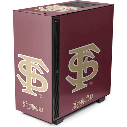 Florida State FSU Seminoles Initials NZXT H510 Compact ATX Mid-Tower Case Skin