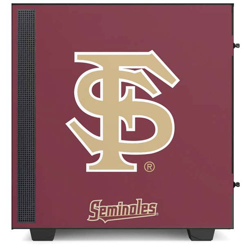 Florida State FSU Seminoles Initials NZXT H510 Compact ATX Mid-Tower Case Skin