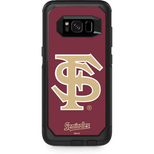 Florida State FSU Seminoles Initials Otterbox Commuter Galaxy Skin