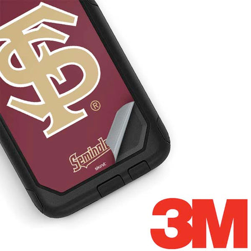 Florida State FSU Seminoles Initials Otterbox Commuter Galaxy Skin