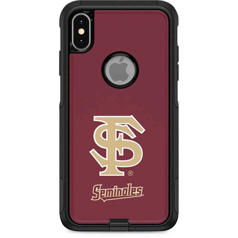 Florida State FSU Seminoles Initials Otterbox Commuter iPhone Skin