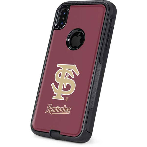 Florida State FSU Seminoles Initials Otterbox Commuter iPhone Skin