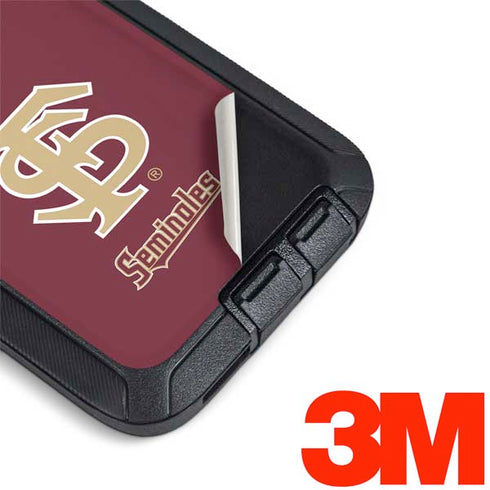Florida State FSU Seminoles Initials Otterbox Defender Galaxy Skin