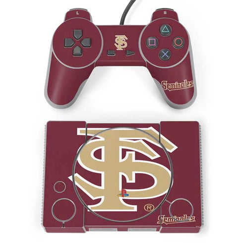 FSU Seminoles Initials PlayStation Classic Bundle Skin