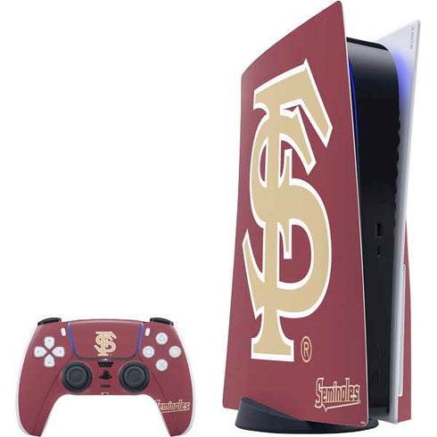 Florida State FSU Seminoles Initials PS5 Bundle Skin