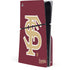 Florida State FSU Seminoles Initials PS5 Slim Disk Console Skin
