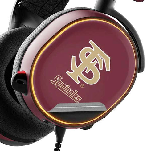 Florida State FSU Seminoles Initials SteelSeries Arctis 3 Skin