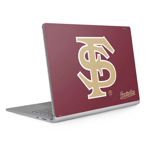 FSU Seminoles Initials Surface Book 2 13.5in Skin