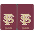 Florida State FSU Seminoles Initials Surface Duo Skin