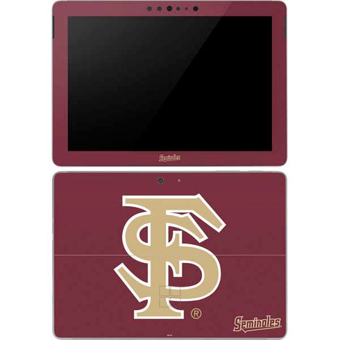 FSU Seminoles Initials Surface Go Skin