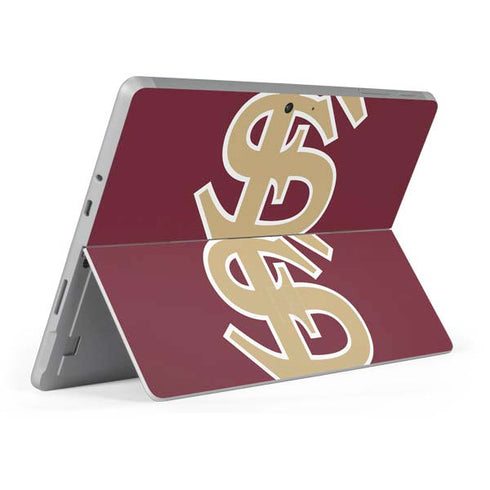 FSU Seminoles Initials Surface Go Skin