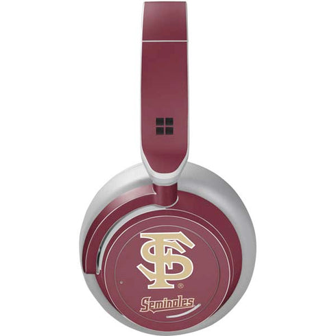 FSU Seminoles Initials Surface Headphones Skin