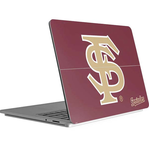 Florida State FSU Seminoles Initials Surface Laptop Studio Skin