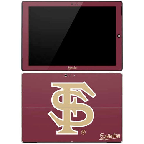 FSU Seminoles Initials Surface Pro 3 Skin