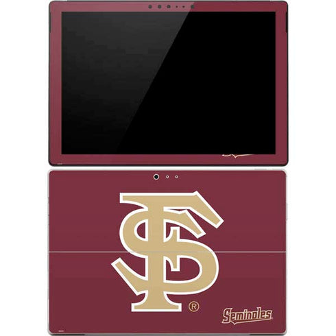 FSU Seminoles Initials Surface Pro 4 Skin