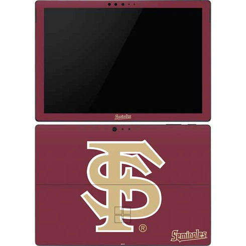 FSU Seminoles Initials Surface Pro 6 Skin