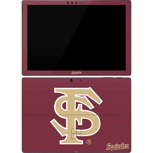 FSU Seminoles Initials Surface Pro 7 Skin