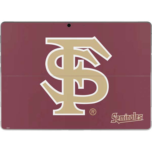 Florida State FSU Seminoles Initials Surface Pro 8 Skin