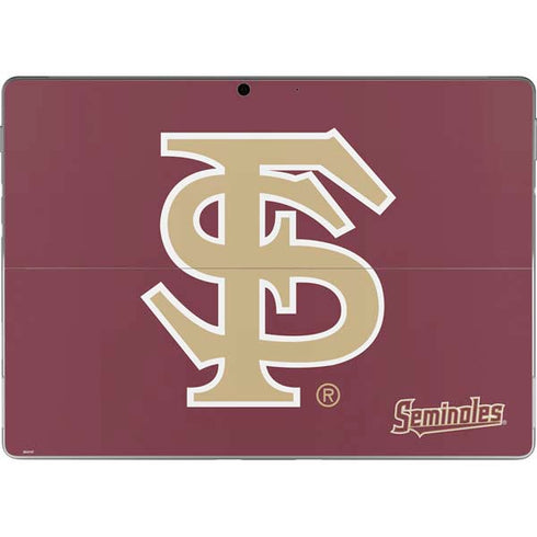 Florida State FSU Seminoles Initials Surface Pro 9 Skin