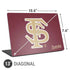 Florida State FSU Seminoles Initials Universal Laptop 13in (10.6 x 7.6in) Skin