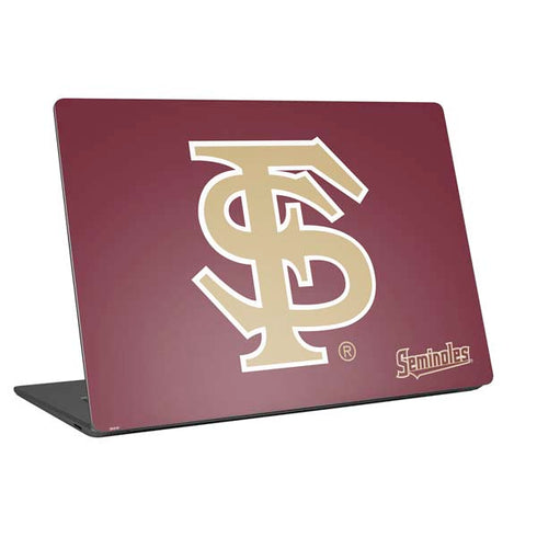 Florida State FSU Seminoles Initials Universal Laptop 14in (11.4 x 8.2in) Skin