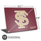 Florida State FSU Seminoles Initials Universal Laptop 15in (12.2 x 8.8in) Skin