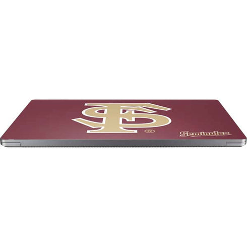 Florida State FSU Seminoles Initials Universal Laptop 16.6in (13.4 x 9.7in) Skin
