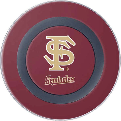 FSU Seminoles Initials Wireless Charger Skin