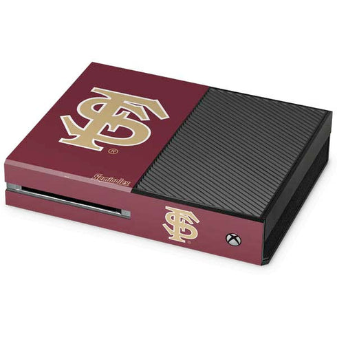 FSU Seminoles Initials Xbox One Console Skin