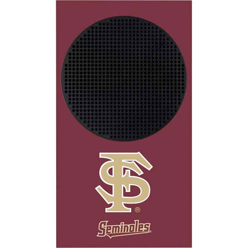 Florida State FSU Seminoles Initials Xbox Series S Console Skin
